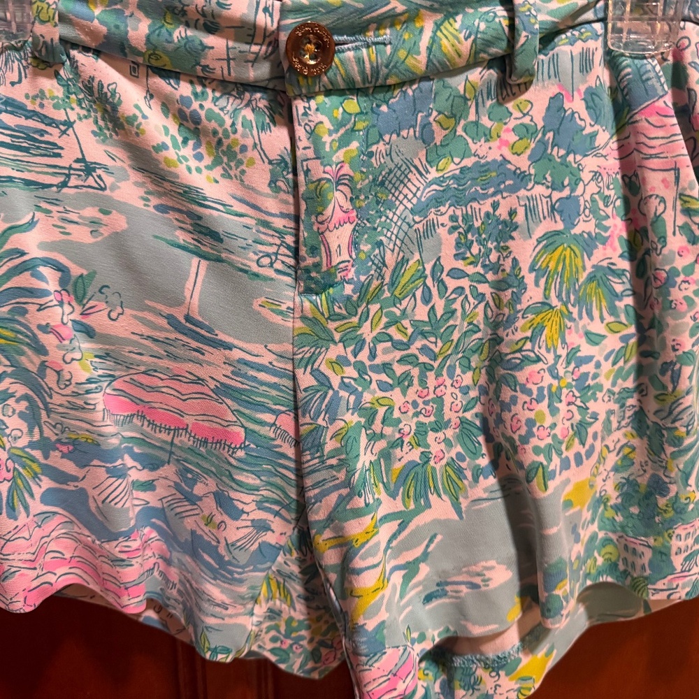 Lilly Pulitzer Callahan Knit Shorts Size 6